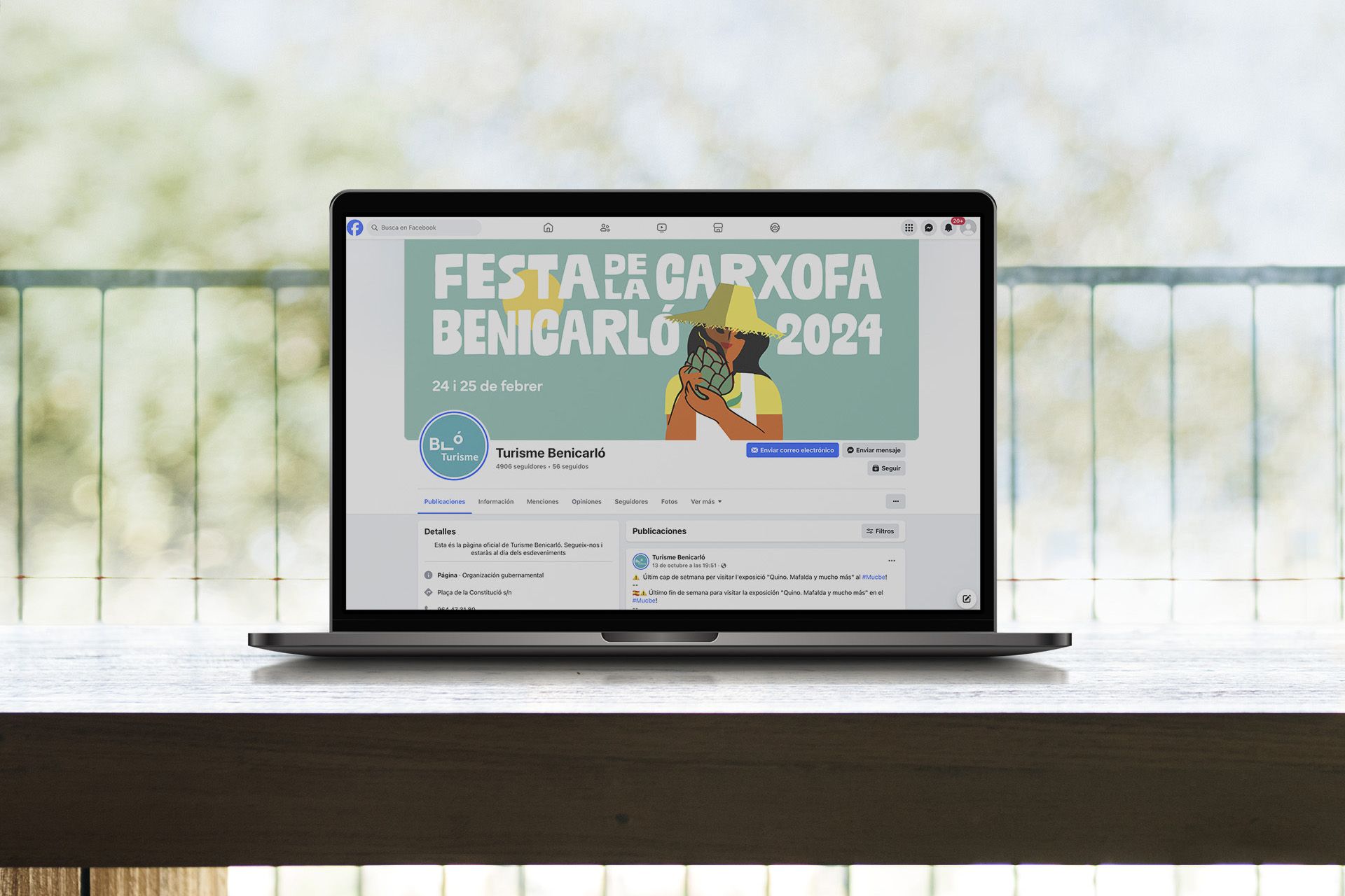 Capçaleres per Facebook i RRSS